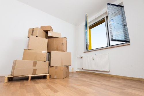 Residential move assistance near Canary Wharf high-rise flats