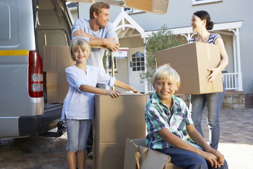 Professional removal van service covering Canary Wharf and nearby areas